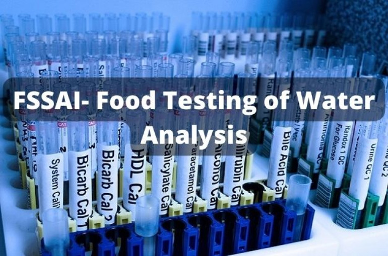 Food Testing of Water Analysis